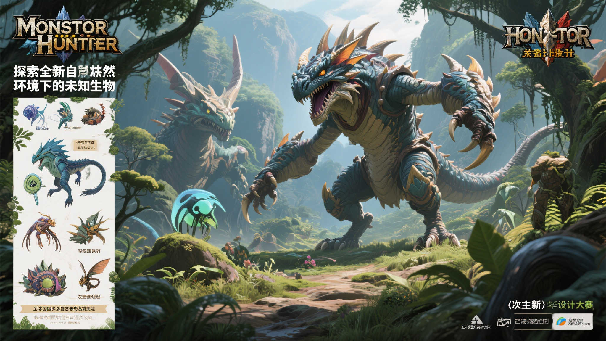 创意无限！《怪物猎人：荒野》设计赛佳作揭晓